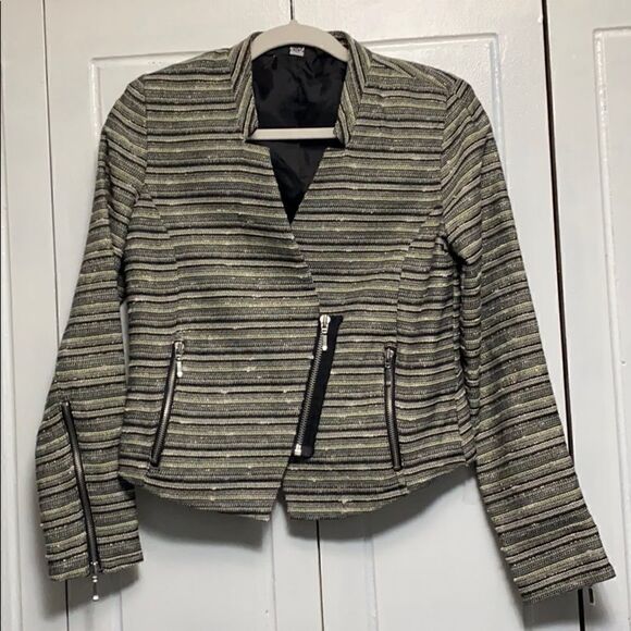 Mossimo moto jacket blazer size 6 - Picture 1 of 8